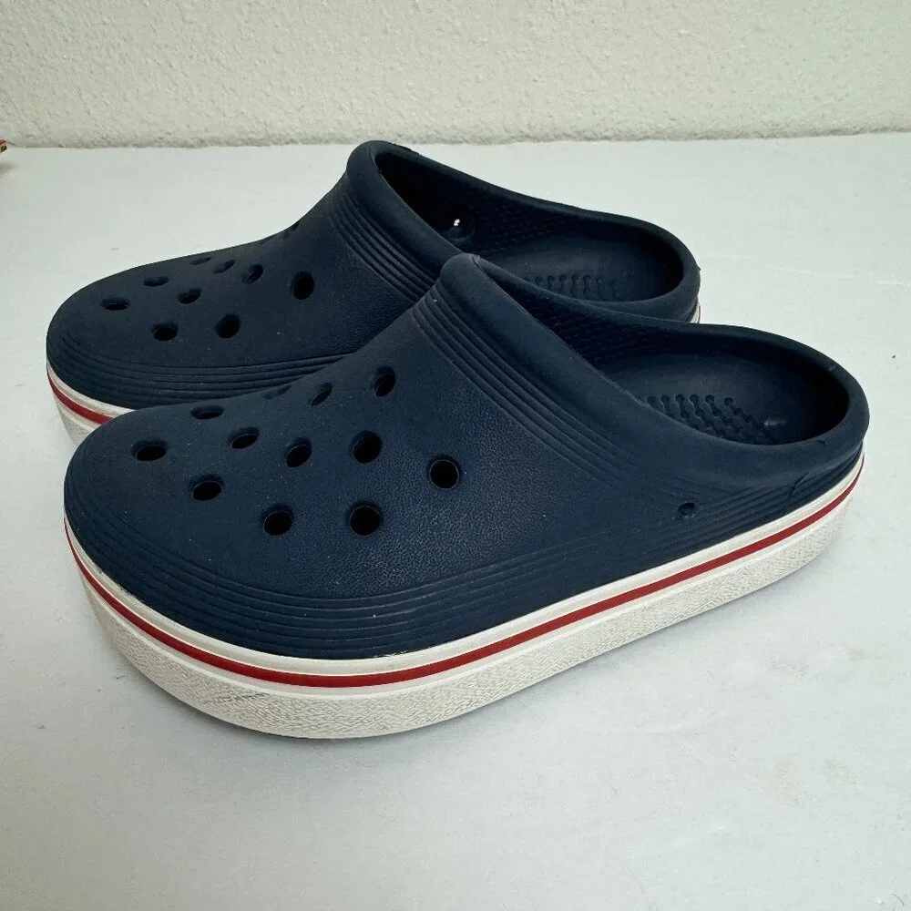 Blue CROCS Size 9